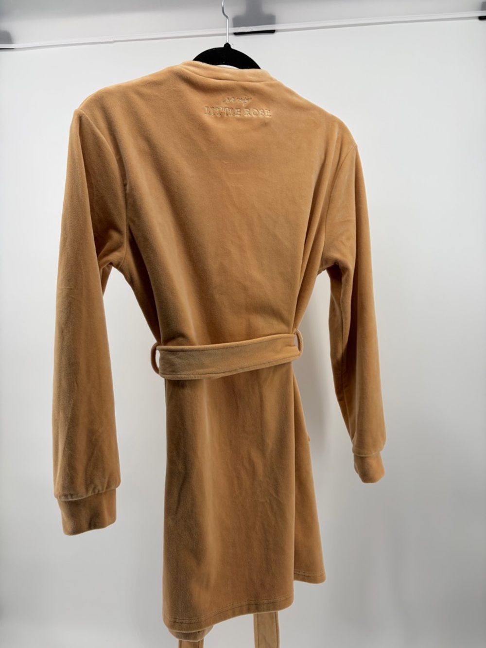 Sexy Little Robe Carmel Empress Robe Soft Velour Women's Size XS - Picture 3 of 7